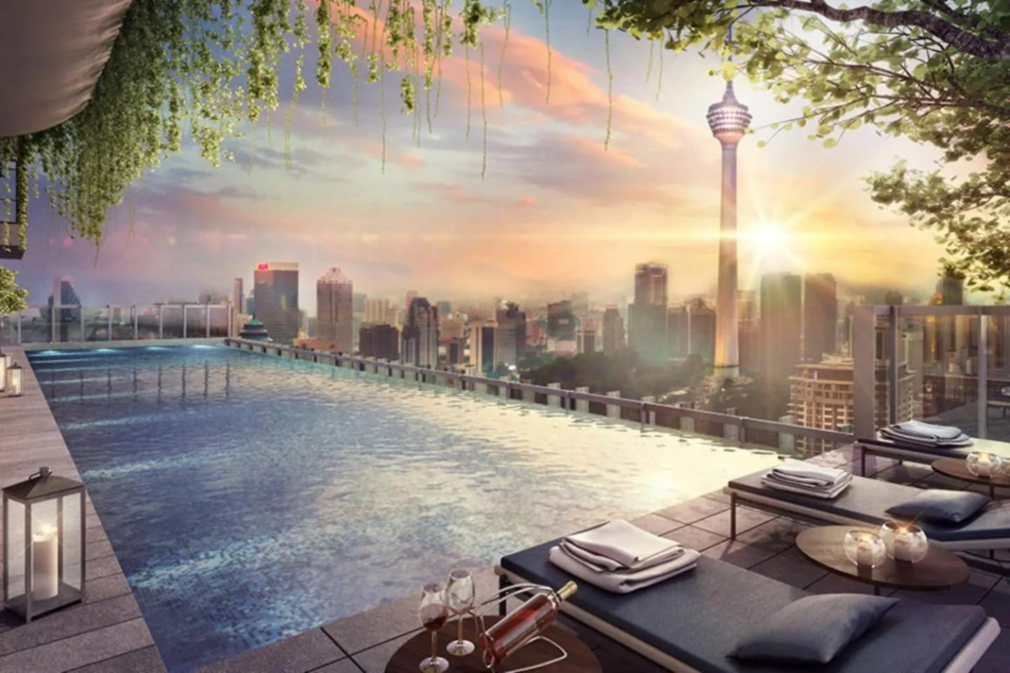 Privatunterkunft Ceylonz Suites By Roomy Kuala Lumpur